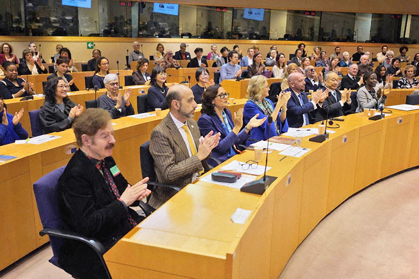 La promoción de la paz a través de la revolución humana y el diálogo Homenaje a Daisaku Ikeda en el Parlamento Europeo