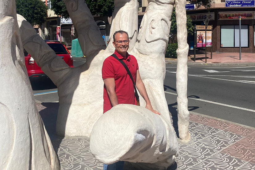 Arte resiliente Francisco Pérez Betancor, artista